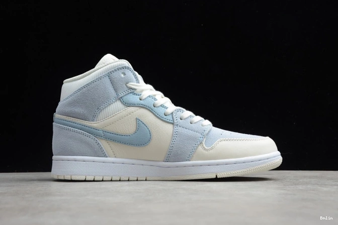 Bmlin DA4666-100 Mid Textures Blue 1 Air Jordan Mixed 0730